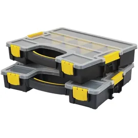 BASETECH Sortimentskasten (L x B x H) 370 x 286 x 140 mm Anzahl Fächer: 15 variable Unterteilung Inhalt 1 St.