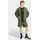 adidas Essentials 3-Streifen French Terry Kapuzenjacke Herren Olive Four/Black S