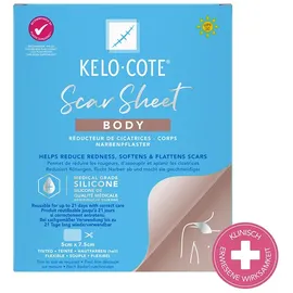 Kelo-Cote Silikon-Narbenpflaster Körper
