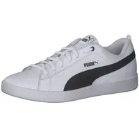 Puma Smash v2 Leder puma white-puma black 36