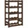 vidaXL Weinregal 43 x 25 x 70 cm Braun