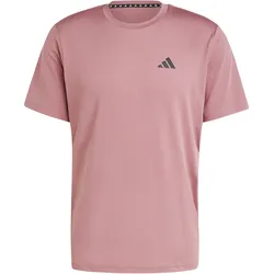 adidas TRAINING ESSENTIAL STRETCH Herren Trainingsshirt lila/schwarz - M