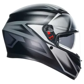 AGV K3 Compound Integralhelm - Matt Schwarz/Grau / L