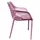 Trisens Gartensessel 46 x 44 x 82 cm rosa 3 St. 12210