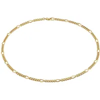 boccia jewelry Figarokette 08067-02 Gelb/Titan