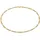 boccia jewelry Figarokette 08067-02 Gelb/Titan