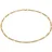 boccia jewelry Figarokette 08067-02 Gelb/Titan