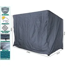 Quick Star Schutzhülle für Hollywoodschaukel Triumph 3 Sitzer 219x121x182cm Grau