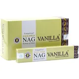 Saraswati Räucherstäbchen "Golden Nag Vanilla"