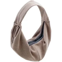 Hunter Tragebeutel Los Angeles taupe/grau 60 x 30 cm