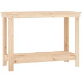 vidaXL Werkbank 110x50x80 cm Massivholz Kiefer