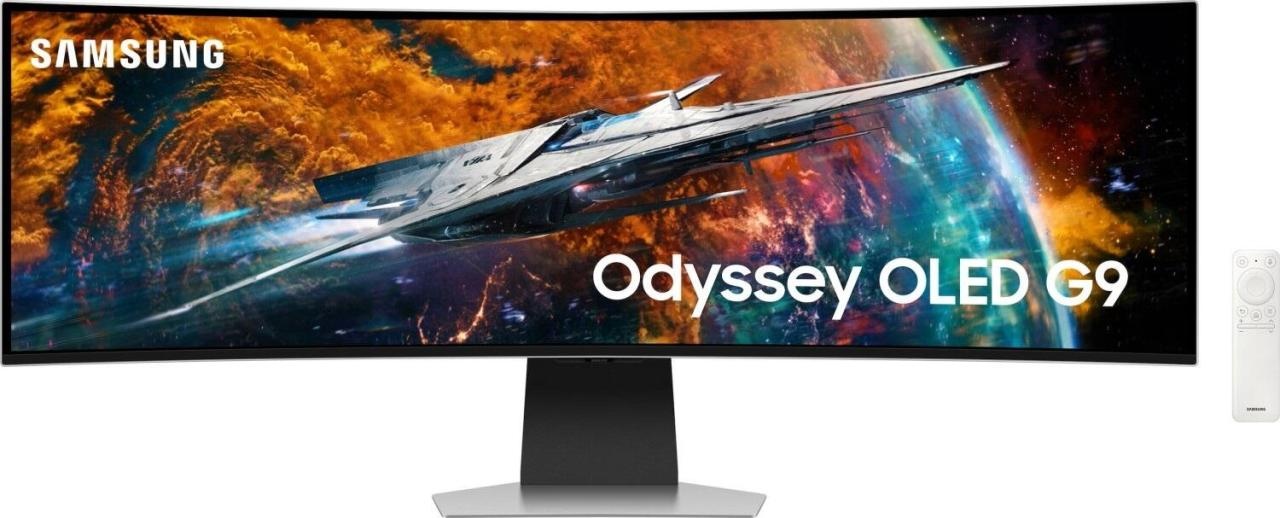 Samsung Odyssey OLED G9 S49CG954SU Smart Gaming Monitor 124cm (49 Zoll)