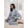 ELBSAND Hoodie Rauchblau Meliert 36/38