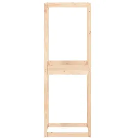 vidaXL Reifenregal 63x40x180 cm Massivholz Kiefer
