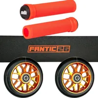 Fantic26 Stunt Scooter Ersatzteile Bundle Basic Schwarz/Orange