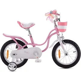 Royalbaby Royal Baby Girls Swan Kinderfahrrad, Rosa, 14 Zoll Fahrrad