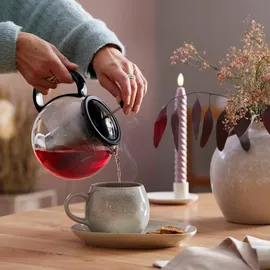 Bodum Assam Teebereiter mit Edelstahlfilter 1.0 l Schwarz