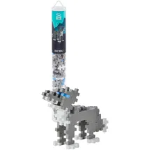 Plus Plus Plus-Plus 9604274 Kreativ-Bausteine Tube, Wolf, Geniales Konstruktionsspielzeug, 100 Kreativ Bausteine