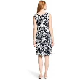 Betty Barclay Sommerkleid Dunkelblau/Weiß 46