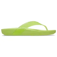 Crocs Zehentrenner "Splash Glossy" in Grün - 38/39