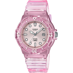 CASIO Timeless Collection Uhr LRW-200HS-4EV | Pink/Transparent