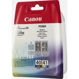 Canon PG-40 schwarz + CL-41 CMY