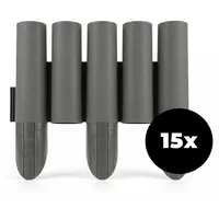 Aga Kunststoff-Rasenkante MR4443 - Grau