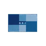 Linea Due Badematte Grund Blau 50 x 80 cm