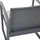 Svita LOIS L Poly Rattan Sitzgruppe Gartenmöbel Garnitur Tisch Sessel Set Grau