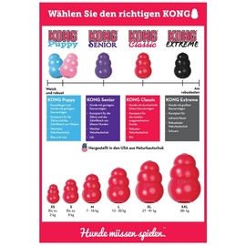 Kong Classic - 2 Stück, 7 cm (Größe S)