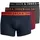 JACK & JONES Lich Field Plus Size Boxershorts 3 Einheiten Burgundy 6XL Regular