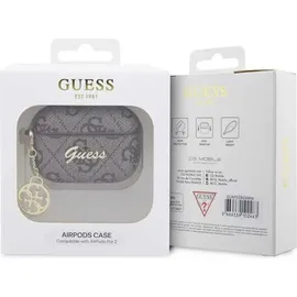 GUESS GUAP2G4GSMW AirPods Pro 2 Braun 4G Charm Collection