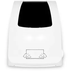 Papierhandtuchspender - Kunststoff - weiß - autocut - Handtuchspender