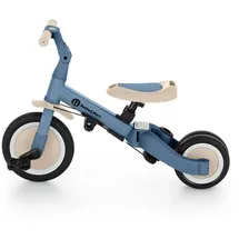 Petite&Mars Multifunktionales 5-in-1-Dreirad Turbo * Fahrrad * Dreirad * Laufrad * Rutschauto * Lauflernfahrzeug (Ocean Blue)