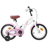 vidaXL Kinderfahrrad 16 Zoll weiß
