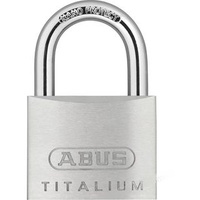 ABUS Vorhängeschloss TITALIUM Serie 64TI/50.verschiedenschließend