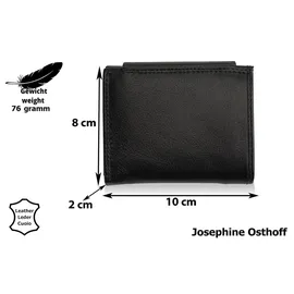 Josephine Osthoff Handtaschen-Manufaktur Josephine Osthoff Geldbörse klein schwarz