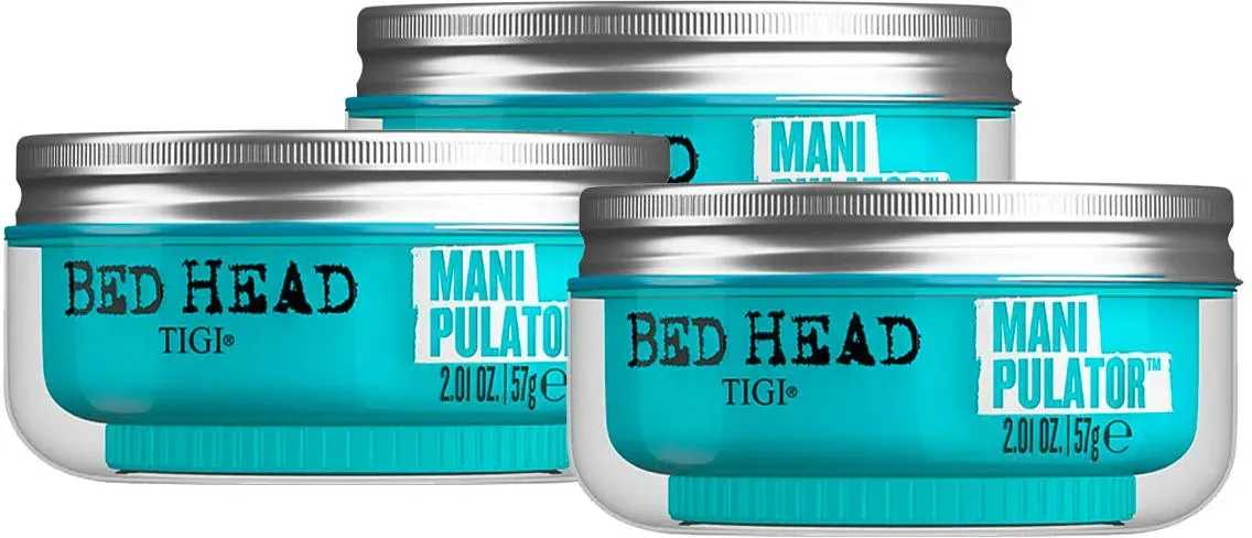 TIGI BED HEAD Manipulator Styling Paste starker Halt 3er Set 3 x 57 g