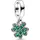 Pandora Vierblättriges Kleeblatt Charm-Anhänger 792751C01 - Silber