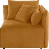 otto home Sofa-Eckelement OTTO HOME "Nöre", gelb (curry), B:90cm H:86cm T:90cm, 92% Polyester, 8% Polyamid, Polsterelemente, Modul - zum Zusammenstellen; in vielen Bezugsqualitäten und Farben