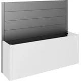 Biohort Belvedere Sichtschutzelement 201 x 91 x 91 cm Silber