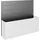 Biohort Belvedere Sichtschutzelement 201 x 91 x 91 cm Silber