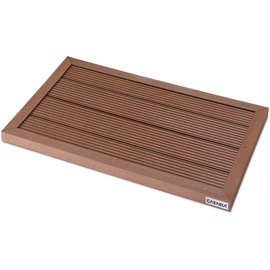 CASARIA WPC-Bodenplatte Terrakotta 101x63x5,5cm