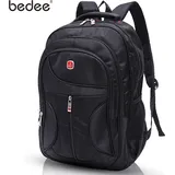 30L Männer im Freien Nylon Rucksack , Wasserdicht Rucksack, Laptop Rucksack Herren Schulrucksack Großer Business Notebook Backpack für Arbeit Re... - Schwarz