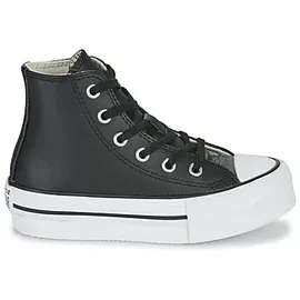 Converse Chuck Taylor All Star Eva Lift Leather Foundation Hi in Schwarz,