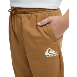 QUIKSILVER Bermudas "Easy Day", Jungen, Gr. 10, braun (tobacco braun), Obermaterial: 55% Baumwolle, 45% Polyester;, Hosen Bermudas