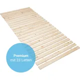 Rollrost Premium 120x200 (23 Latten) Rolllattenrost Lattenrost Bettrost Holzlatten Latten Rost