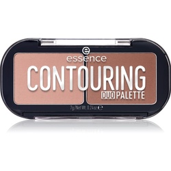 essence CONTOURING DUO PALETTE Konturier-Palette für die Wangen Farbton 10 lighter skin 7 g