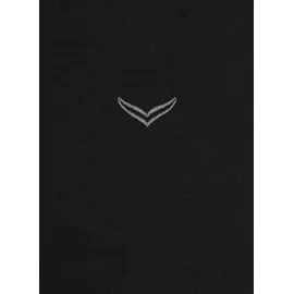 TRIGEMA Jogginganzug "TRIGEMA Jogginganzug aus Biobaumwolle", Herren, Gr. XL, schwarz, 75% Baumwolle (Biobaumwolle kbA), 25% Baumwolle (recycelt), casual, Sportanzüge