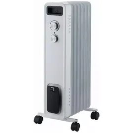 Dedra Ölgefüllter Kühler 1500W DA-J1501, Heizkörper, Weiss